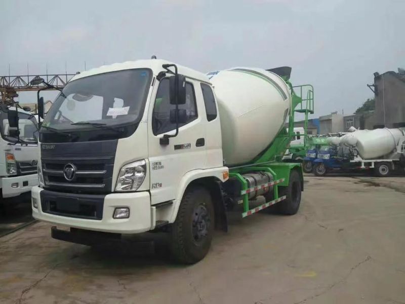 High Quality Foton 6m3 6000liters 4X2 Concrete Mixer Truck for Sale