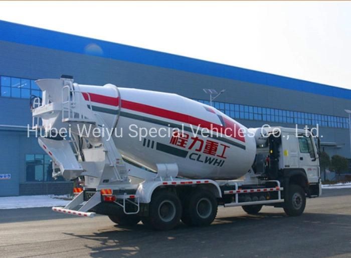 China Sinotruk HOWO 6*4 Concrete Mixing Equipment 9m3/10cbm Cement Mixer Truck on Sale