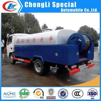 4X2 Combined Jetting Cleaning Sewage Suction Truck