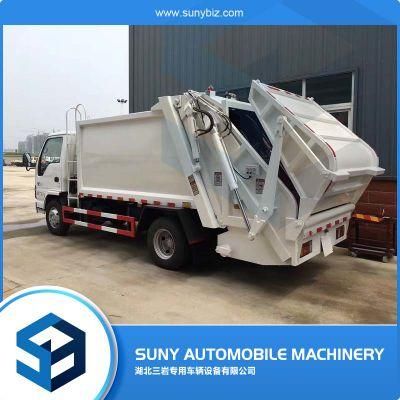 Isuzu 600p 4*2 4-6cbm Small Compacted Garbage Truck