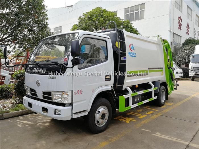 Garbage Compactor Truck Compression Machine Refuse Collection Vehicle