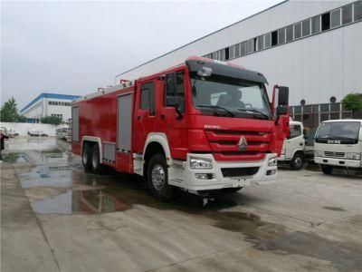 Sinotruk HOWO Brand 8m3 6*4 Fire Fighting Trucks