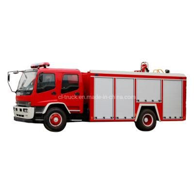 I Suzu Japan Brand 6 Wheels 8000liters Ftr Fvr Serial Fire Truck