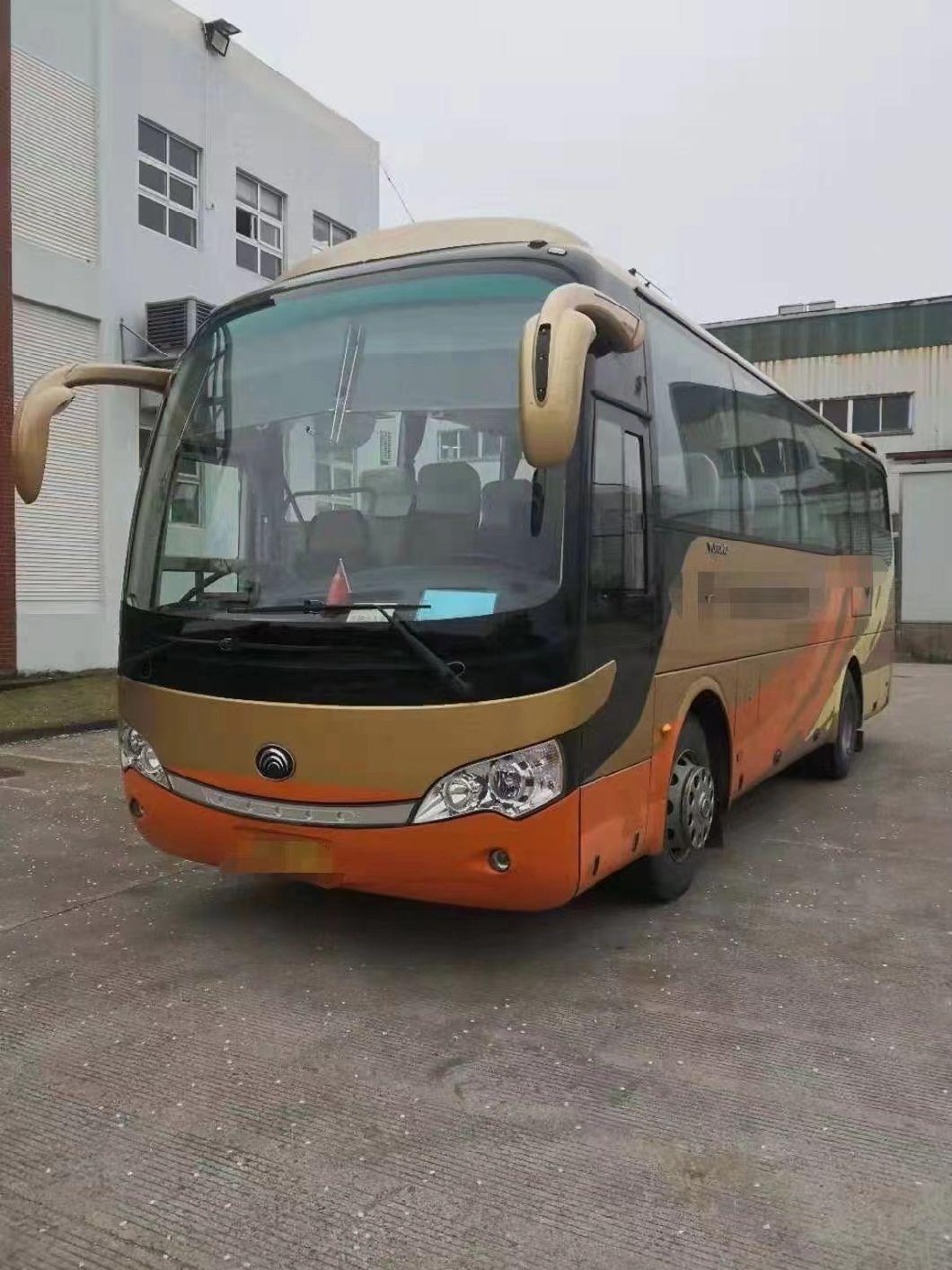 Used Kinglong Bus 55 59seats Travelling Bus Cummins Weichai Diesel Engine Golden Dragon Bus for Africa / 12m Kinglong Coach Bus