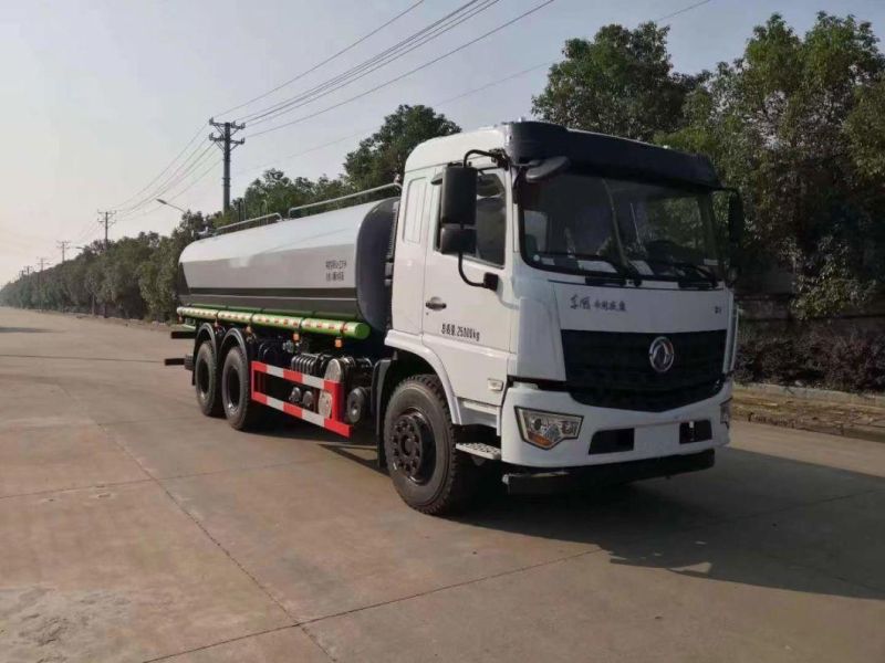 20 Cubic Meters Dongfeng 6*4 20000L Water Tank Truck