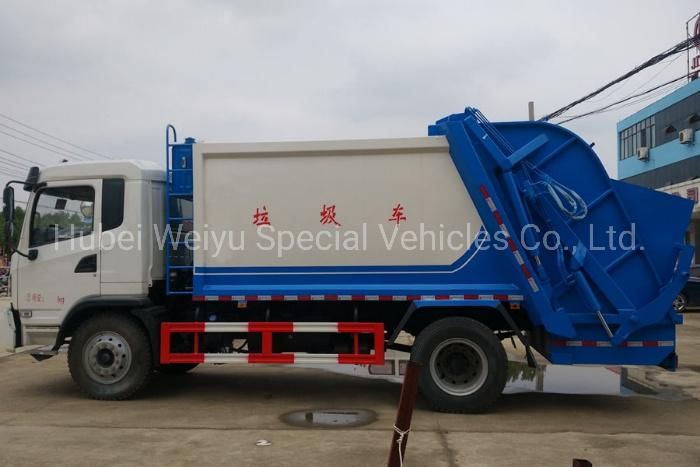 China HOWO Dongfeng Shacman 14cbm 14, 000liters Garbage Compactor Machine Vehicle Compact Refuse Compressing Truck