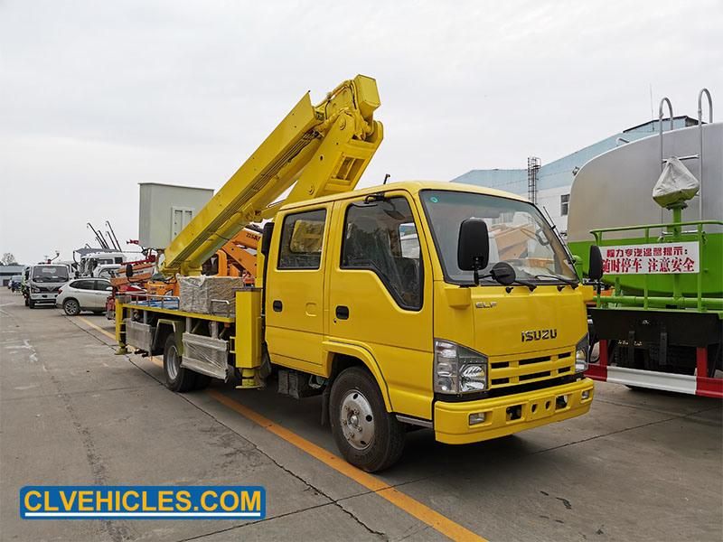 Isuzu 18m Insulated Telescopic Type Aerial Platform Truck