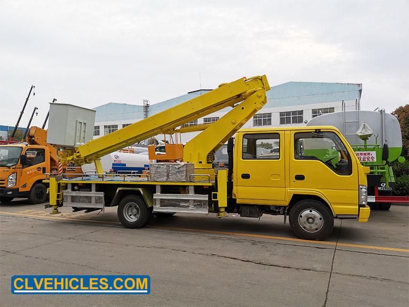 Isuzu 18m Insulated Telescopic Type Aerial Platform Truck
