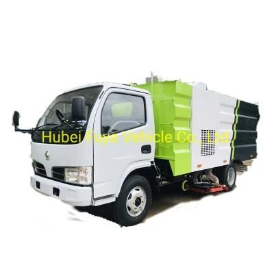 Dongfeng 4cbm Water Tank Vacuum Street Sweep Truck