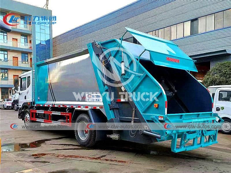 Dongfeng Duolicar D9 16-18cbm 18000liters Garbage Compactor Truck Compressed Garbage Trucks
