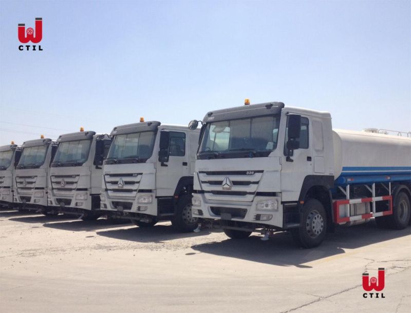 Cross-Country Type 6X4 LHD 15cbm Potable Water Spray Truck