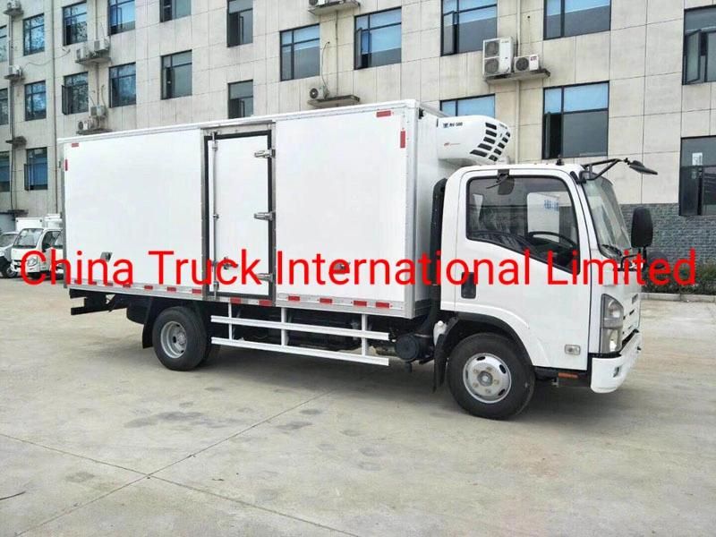 Isuzu Nqr 700p 4*2 189HP Truck with Refrigerator Body