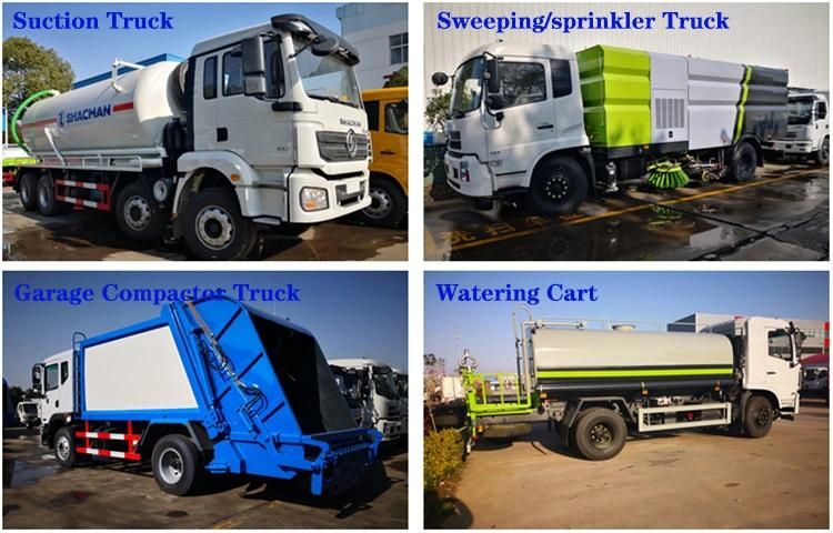 2020 New China Waste Truck Container 14cbm Compactor Garbage Truck