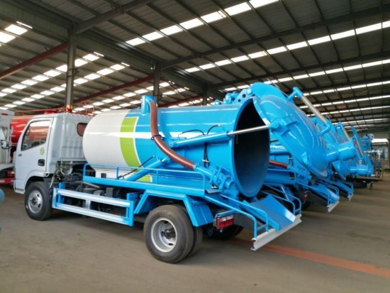 8 Cbm 10cbm 12cbm 8000 Liters 10000 Liters Sinotruk 4X2 6X4 Tanker Sewagesuction Vacuum Truck