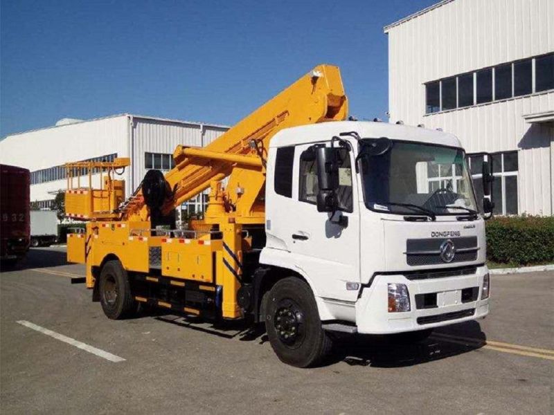 Dongfeng Quality 28m Aerial Work Platform High Lifting Altitude Truck