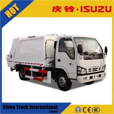 Isuzu Npr 600p 4*2 120HP Compactor Garbage Truck