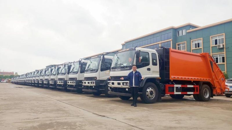 Hotsale China Isuzu 4X2 12cbm 14cbm Compactor Garbage Truck for Southeast Asia LHD