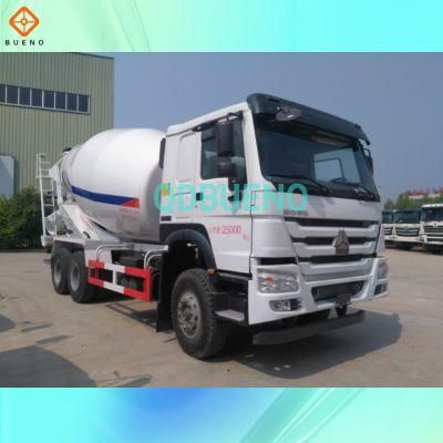 9cbm China Sinotruk HOWO Euro4 371HP Right Hand Driving Rhd 6*4 Concrete Mixer Truck