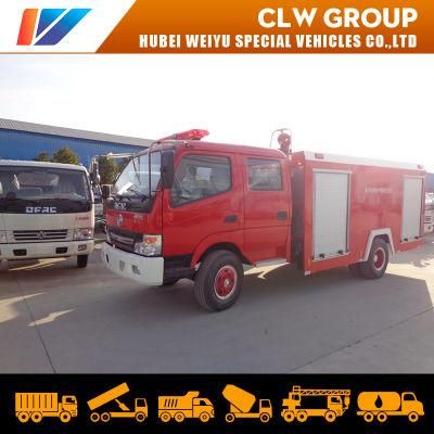 Tender 1tons Fire Fighter Vehicle Dongfeng 1000liters Water Tank Fire Fighting Truck for Myanmar