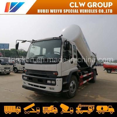 Japan Brand Isuzu 4X2 10000L/10m3/10cbm Vacuum Sewage/Fecal Suction Truck Sewer Cleaning with Vacuum Pump