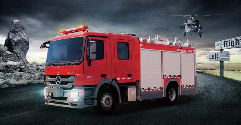 Factory Price Special Cafs Fire Fighting Vehicle