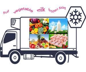 2020 Hot Sale Refrigerated Transportation Reefer Truck Refrigerated Box Truck