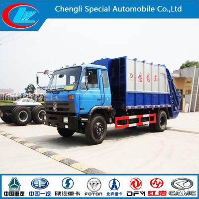 Garbage Truck Dongfeng with Q235 Carbon Steel CE Approved