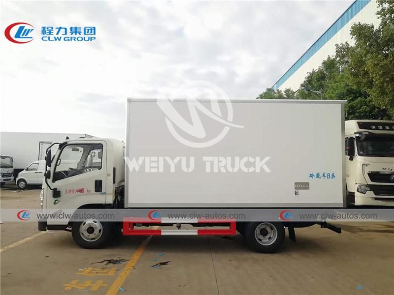 Jmc 4X2 5tons Food Transport Small Refrigerated Van Truck Refrigerator Freezer Truck