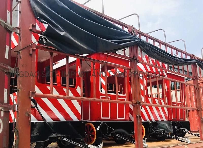 76 Seats Tourist Sightseeing Electrical Train for Park and Amusement