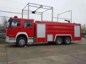 Sinotruk HOWO 6X4 Fire Fighting Truck for Export with Exquisite Workmanship