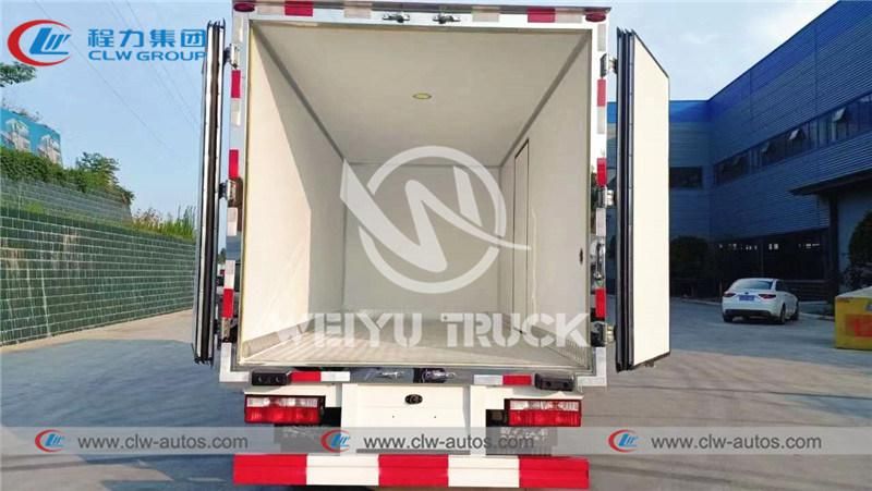 Dongfeng 4X2 Furuicar 3tons 5tons Small Frozen Food Seafood Refrigerated Delivery Truck and Cooler Freezer Refrigerator Van Truck