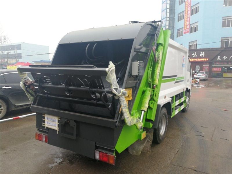 Isuzu 600p Compactor Garbage Truck for Sale 4m3 5m3 6m3