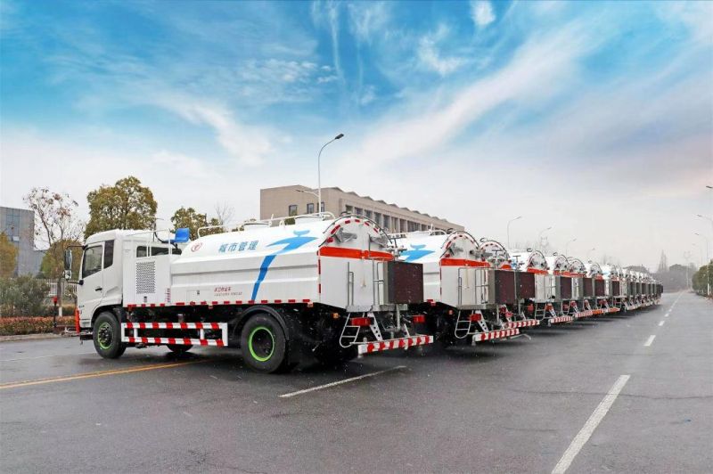 Dongfeng 4X2 Water Tank Truck Road Cleaning Truck 12cbm 12m3 15000L Spraying Vehicle Road Sprinkler Water Barrow Water Trucks