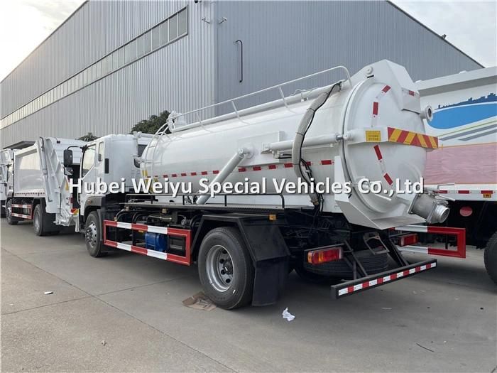 Foton 10, 000 Liter Sewer Vacuum Truck Sludge Cleaning Truck