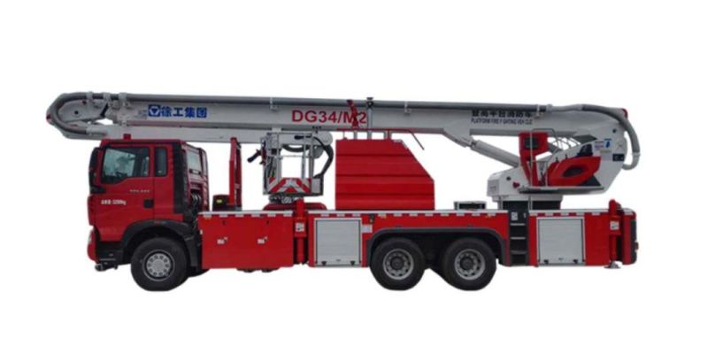 XCMG Official Manufacturer Dg34m2 34m Fire Fighting Truck for Sale