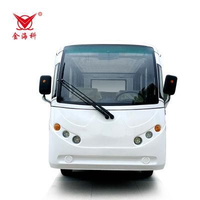 Power Saving Delicate Professional Electric Tourist Van Senior Sightseeing Car Bus