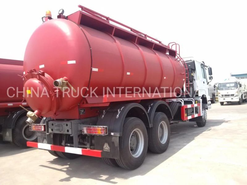 Best Selling Sinotruck HOWO 6X4 Sewer Suction Pump Sewage Tanker Vacuum Truck