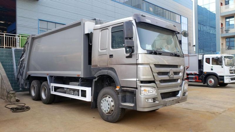 HOWO 6X4 Compressed Garbage Truck 20 Cbm 24 Cbm