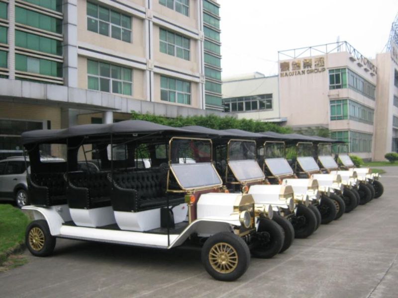 Model T Golf Cart Electric 4 Seaters to 5 and 6 Passenger Golf Buggy China Golf Carts Electric