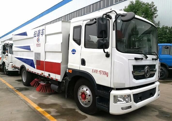 Dongfeng 8tons City Street Cleaning Machine Vacuum Cleaner 11-12cbm Road Special Garbage Sweeper Truck