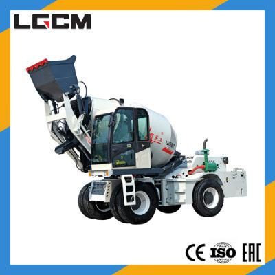 Lgcm 3m3 Mini Small Mobile Self Loading Concrete Cement Mixer