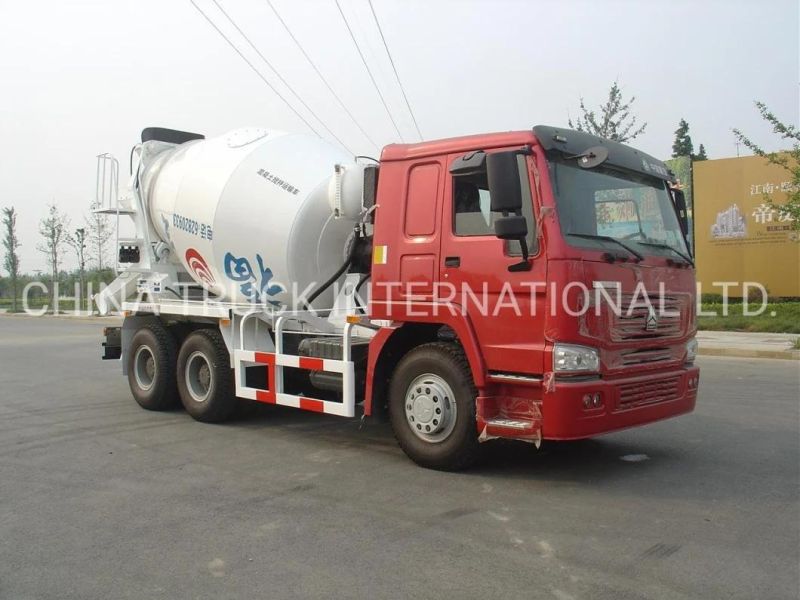 Sinotruck HOWO 6X4 Self-Loading Concrete Mixer Truck