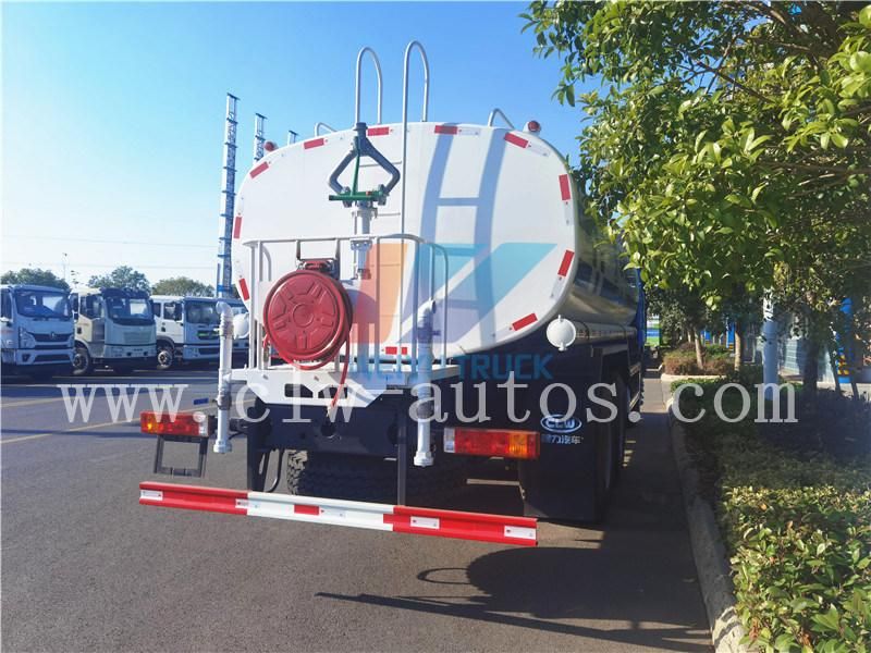 20000liters 20m3 20tons Shacman Water Transportation Tanker Truck Urban Cleaning Truck Water Sprinkler Truck Water Bowser Truck