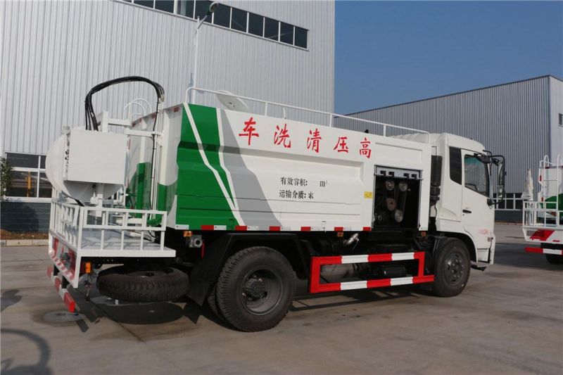 Dongfeng 4X2 Mini Sewage Truck vacuum Pump Special Cleaning Truck