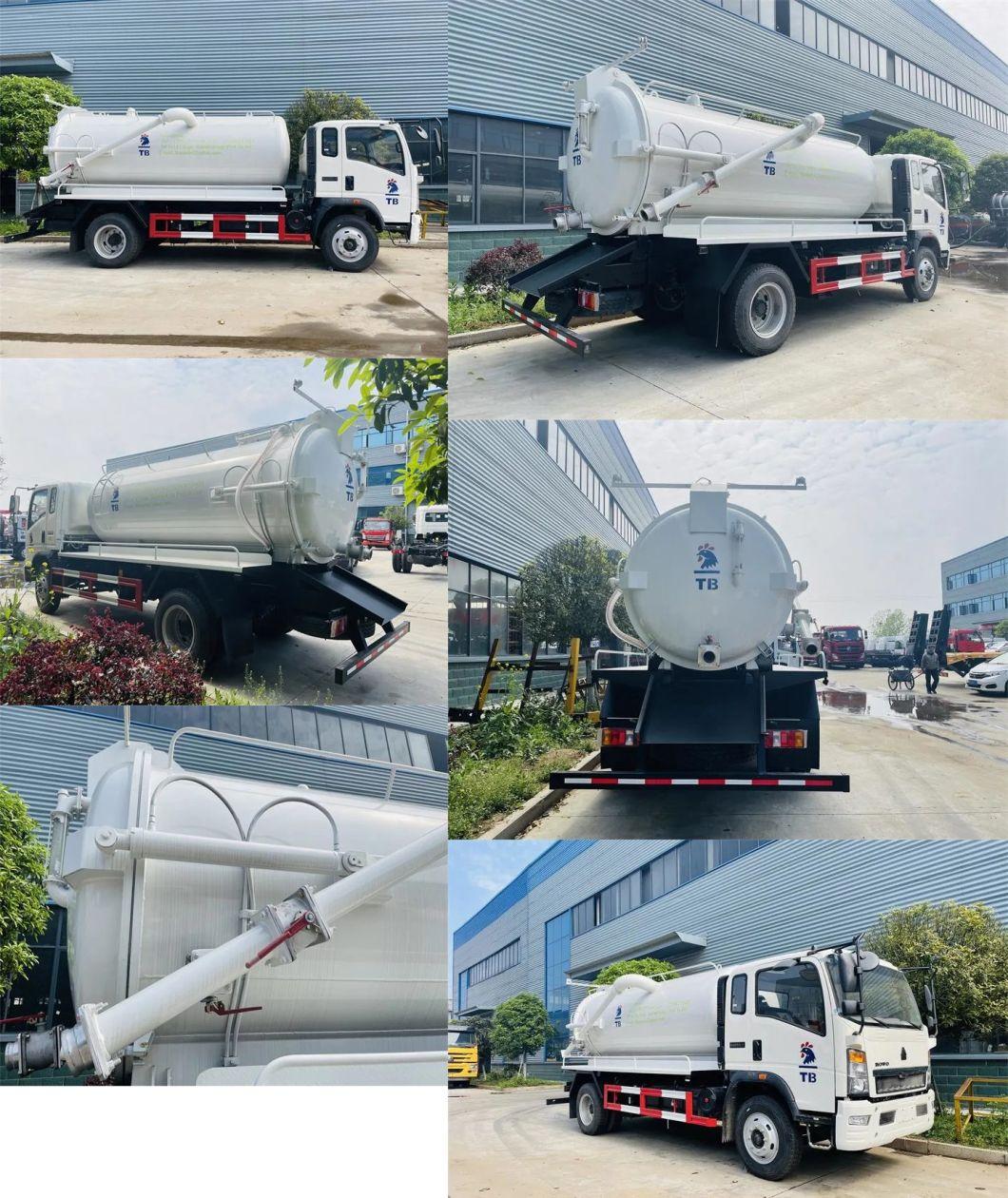 Foton Aumark Sewage Tank Water Jetting Vacuum Truck