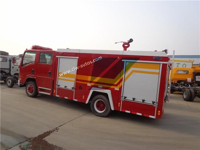 Isuzu 4X2 4000liters Water 2000liters Foam 6tons Fire Rescue Truck Fire Fighting Truck