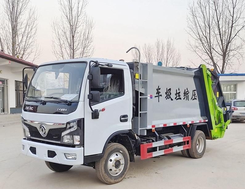 China Dongfeng 4X2 Compressed Garbage Truck Price for Sale