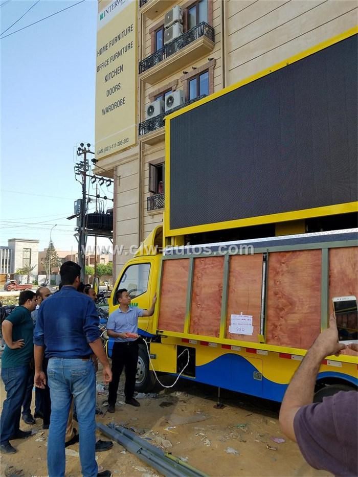 High Refresh Rate and Brightness LED Display Screen Truck for Shows Movie Activities