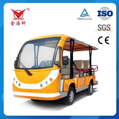 Electric Safety and Durable City Bus Practical Sightseeing Car 11 Seater Shuttle Bus