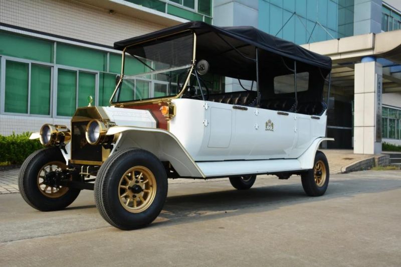 New Arrival 4-5seats Sightseeing Classic Vintage Car for Wedding